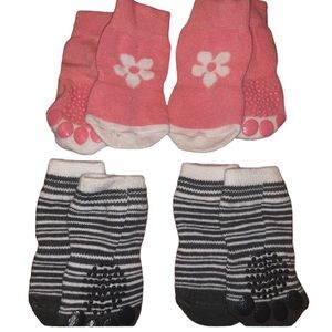 dog sock set of 2